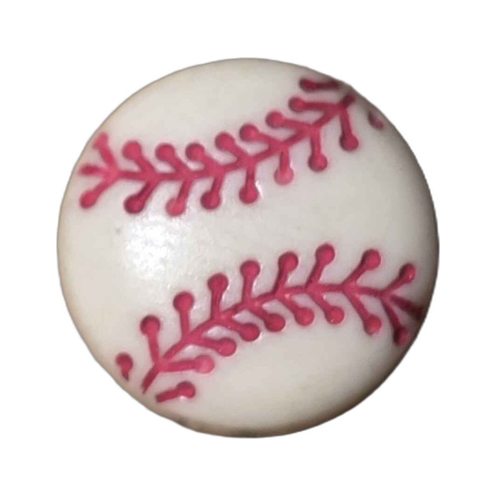 Classic White Baseball Sports Enamel Pin Lapel Vest Hat Pin K24